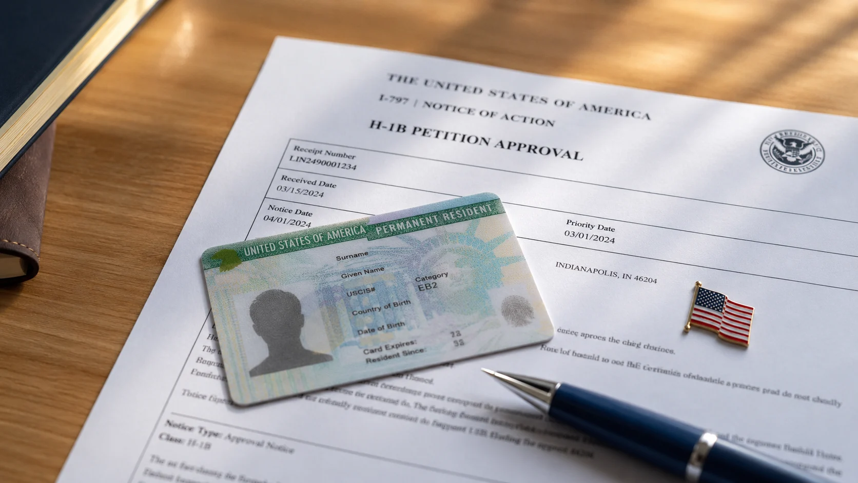 H-1B إلى غرين كارد - دليل خطوة بخطوة 2026